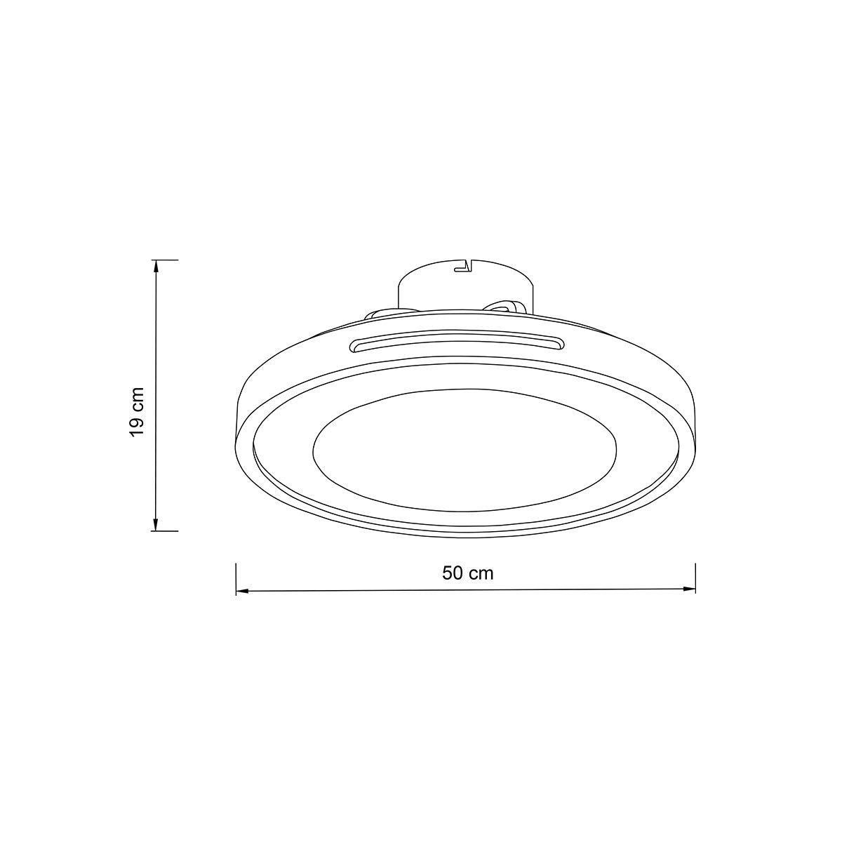 it-Lighting Zephyr Ανεμιστήρας Οροφής LED με App Control & 3CCT | Wood & Λευκό (101000940)