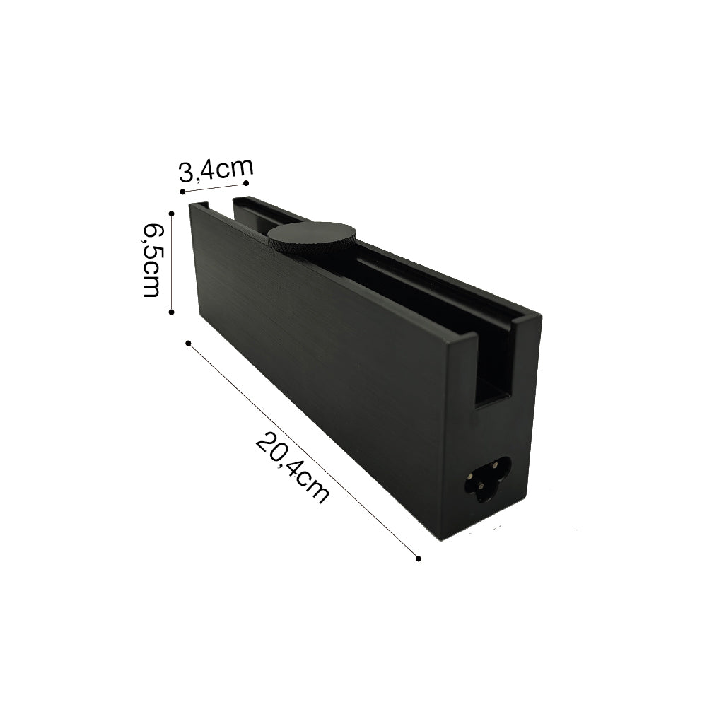 Inlight Driver on-track 200W 48V για Chandler ράγα σε μαύρη απόχρωση (13C-D002)