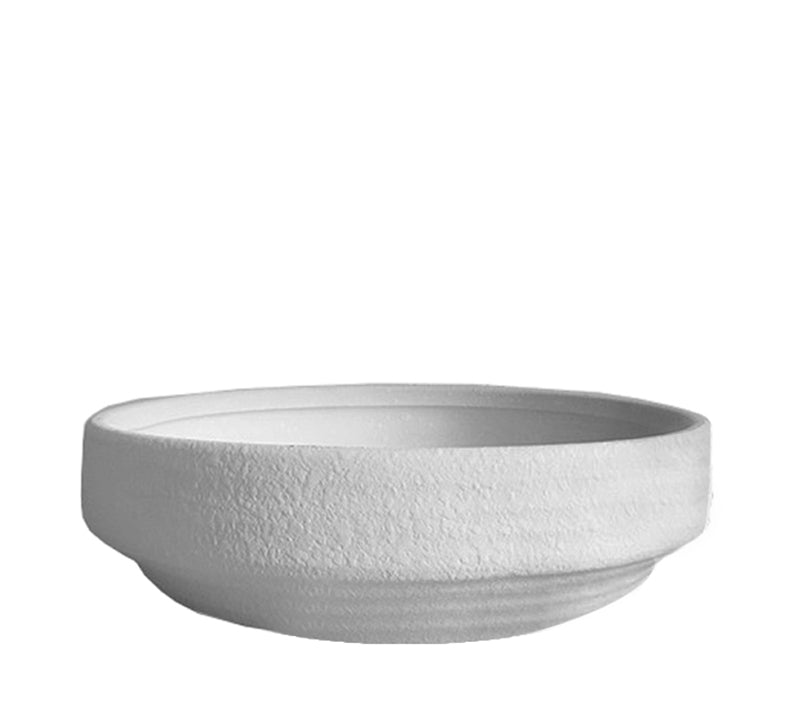 Κεραμικό μπώλ "minimal" ματ λευκό,Δ.28,5cm