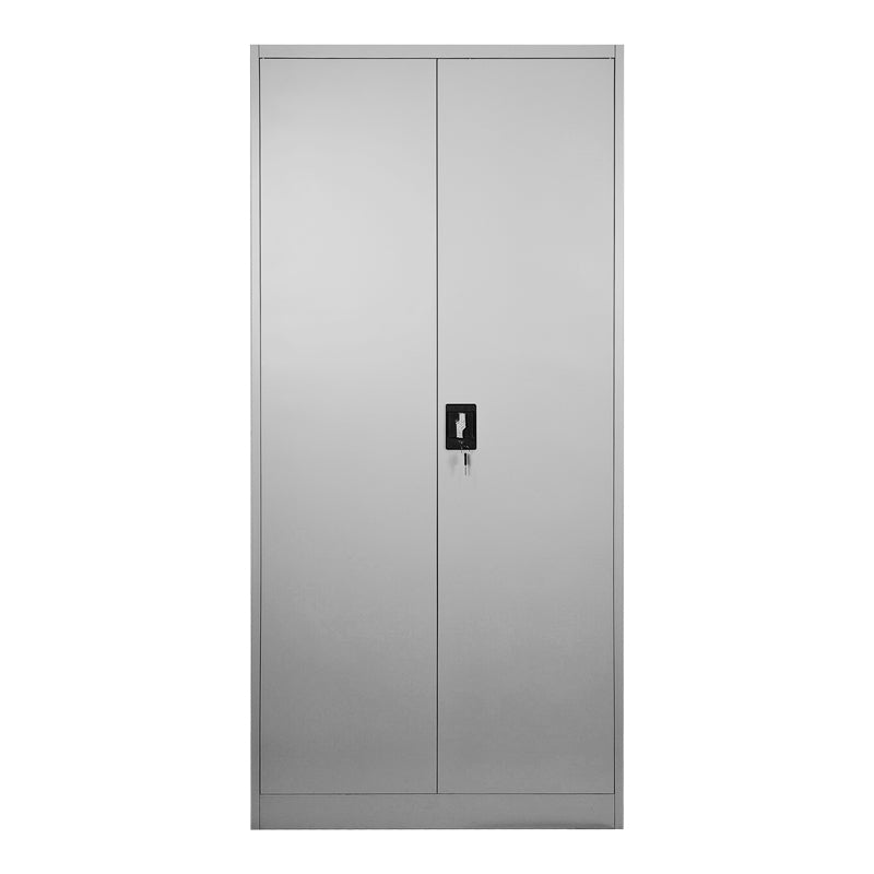 Μεταλλική ντουλάπα Ugren pakoworld σε ανοιχτό γκρι 70x40x180εκ