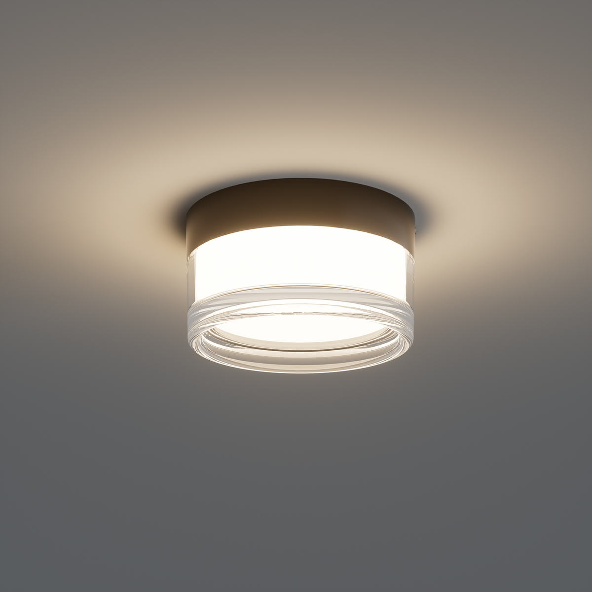 it-Lighting Ceiling LED 9W 3CCT Outdoor Ceiling Light black D:14cmx7,8cm (80301050)