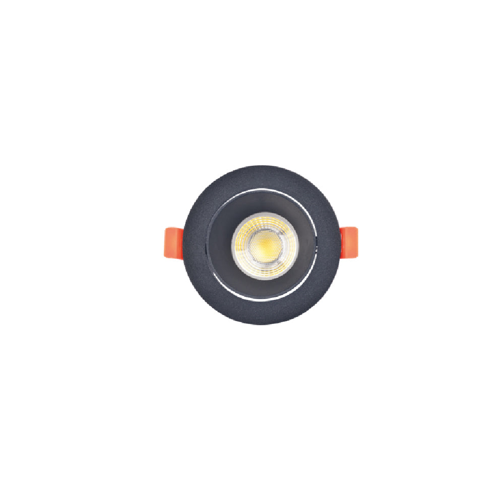 Inlight Downlight σποτ GU10 σε μαύρη απόχρωση (X00310B)
