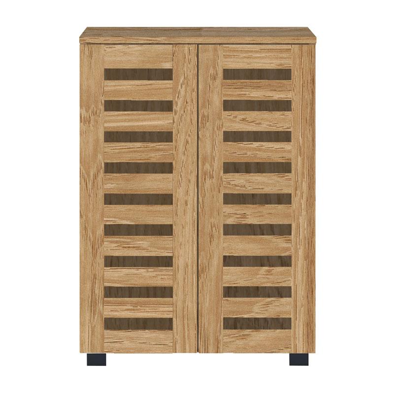 ΠΑΠΟΥΤΣΟΘΗΚΗ Fylliana "Vento" ΜΕ 4 ΡΑΦΙΑ ΧΡΩΜΑ Artisan OAK 60x33x87εκ