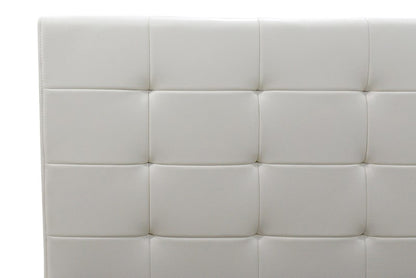Κρεβάτι Roi pakoworld 160x200 PU λευκό ματ + αποθηκευτικό χώρο