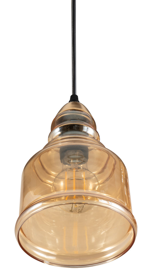 PDA 1258 C 1/Φ ΓΥΑΛΙ ΚΟΝΤΟ ΛΕΠΤΟ ΜΕΛΙ 1xE-27 40W