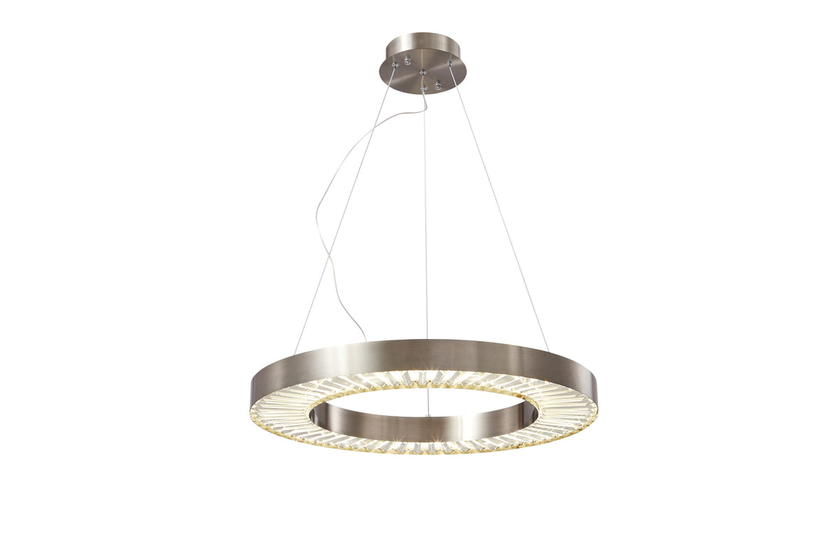 PDC 706-60 MCR # LED ΣΤΡΟΓΓΥΛΟ Φ60 ΜΕ ΕΝΣΩΜΑΤΩΜΕΝΑ ΚΡΥΣΤΑΛΛΑ