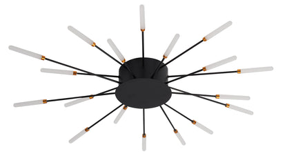 CCC 709-18 # LED ΟΡΟΦΗΣ ΜΑΥΡΟ ΑΚΤΙΝΕΣ