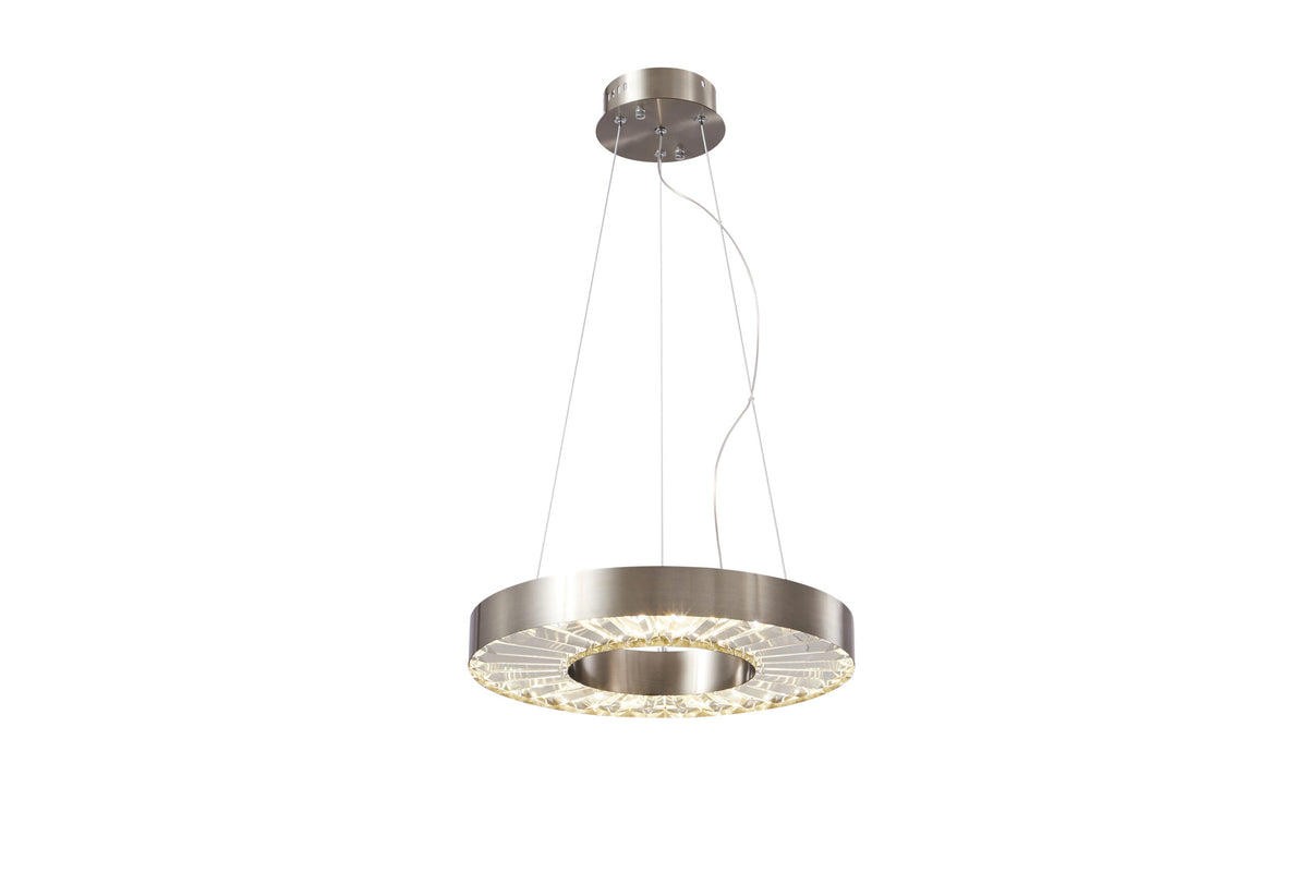 PDC 706-40 MCR # LED ΣΤΡΟΓΓΥΛΟ Φ40 MCR ΜΕ ΕΝΣΩΜΑΤΩΜΕΝΑ ΚΡΥΣΤΑΛΛΑ