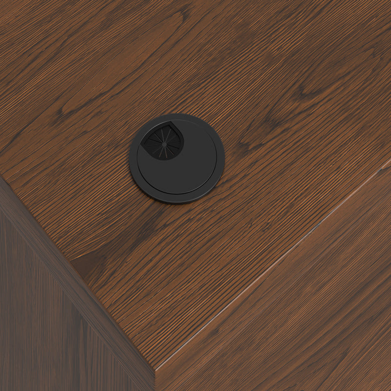 Γραφείο επαγγελματικό Fesialo pakoworld wenge 180x75x75εκ