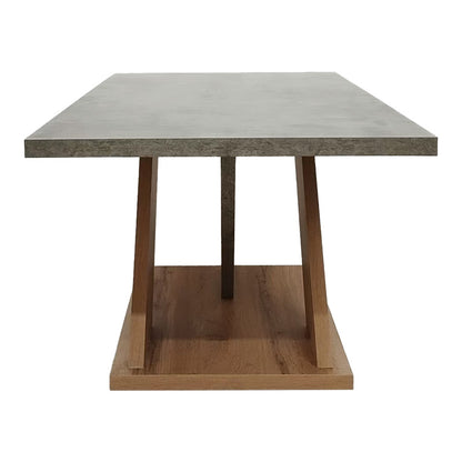 Τραπέζι σαλονιού Solange pakoworld σε γκρι-sonoma απόχρωση 110x55x47.5εκ
