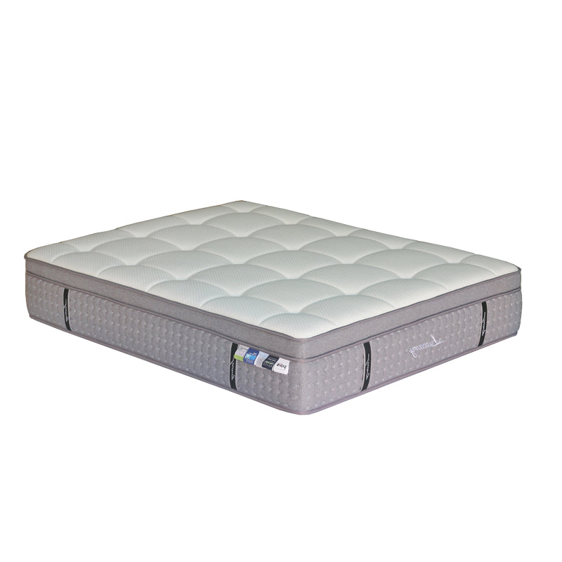 Στρώμα Luxury pakoworld pocket spring+gel memory foam+latex 34-36cm 150x200εκ