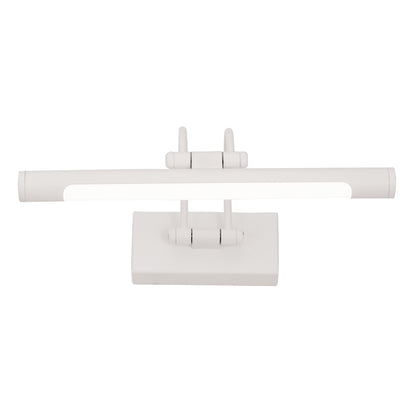 InLight Επιτοίχιο φωτιστικό LED 12W 3000K από λευκό μέταλλο και ακρυλικό D:60cm (1044-Α-Λευκό)