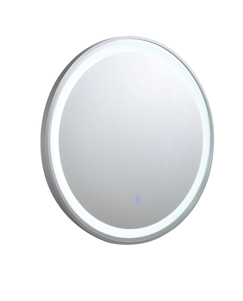 MIC-11 ΚΑΘΡΕΠΤΗΣ NM ΣΤΡΟΓΓΥΛΟΣ ΚΟΡΝΙΖΑ ΝΙΚΕΛ ΜΑΤ LED ΦΩΤΙΣΜΟ TOUCH