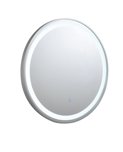 MIC-11 ΚΑΘΡΕΠΤΗΣ NM ΣΤΡΟΓΓΥΛΟΣ ΚΟΡΝΙΖΑ ΝΙΚΕΛ ΜΑΤ LED ΦΩΤΙΣΜΟ TOUCH