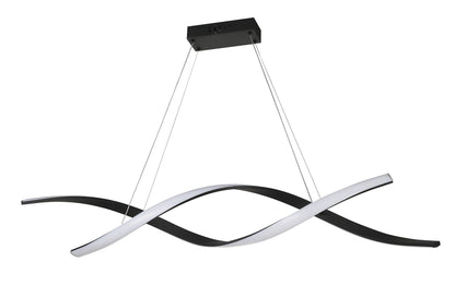 PDC 669 BK LED ΚΡΕΜΑΣΤΟ ΜΑΥΡΟ ΣΧΕΔΙΟ DNA 44W 3000K