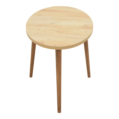 Τραπέζι σαλονιού Barton pakoworld sonoma-καφέ 90x45x40εκ