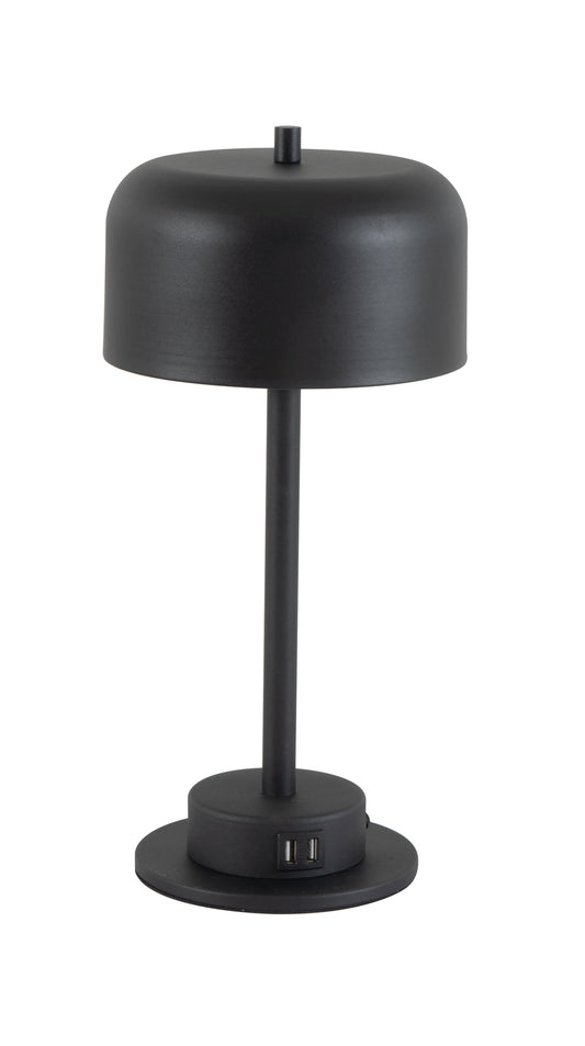 TLC 8807 BK ΠΟΡΤΑΤΙΦ ΜΑΥΡΟ LED CCT TOUCH USB