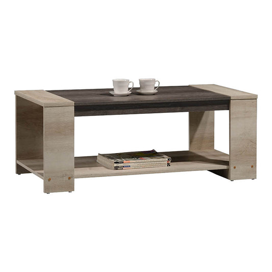 Τραπέζι σαλονιού OLYMPUS pakoworld χρώμα castillo-toro 110x51x42,5εκ