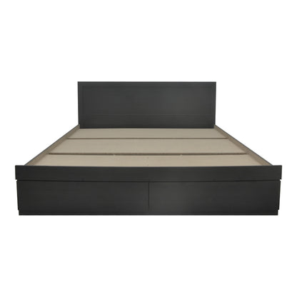 Κρεβάτι Olympus pakoworld με συρτάρι σε wenge απόχρωση 100x200εκ