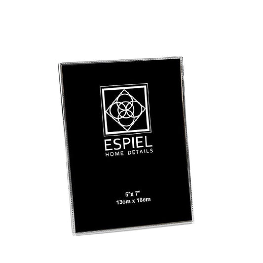 ΚΟΡΝΙΖΑ ΜΕΤΑΛΛΙΚΗ ΑΣΗΜΙ 13X18 - ESPIEL FAM753