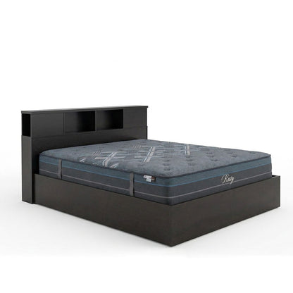 Κρεβάτι με στρώμα Olympus Resty pakoworld wenge 160x200εκ