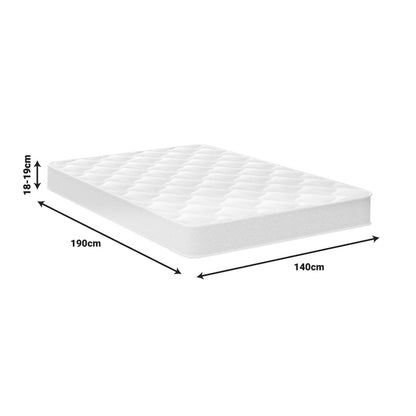 Στρώμα Fix Pad Chic Strom μονής όψης 18-19cm 140x190εκ