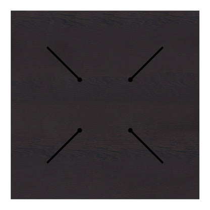 Επιφάνεια τραπεζιού Portico pakoworld HPL wenge 69x69εκ πάχους 12mm