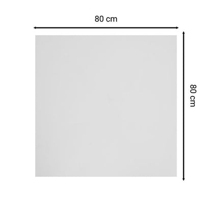 Επιφάνεια τραπεζιού Sizzle pakoworld Werzalit ανθρακί cement 80x80εκ πάχους 35mm