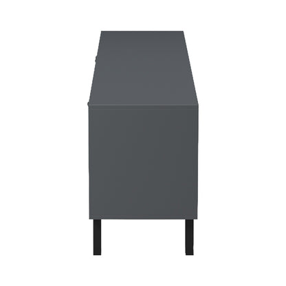 Έπιπλο τηλεόρασης Tuscany pakoworld sonoma-ανθρακί 180x41x51εκ