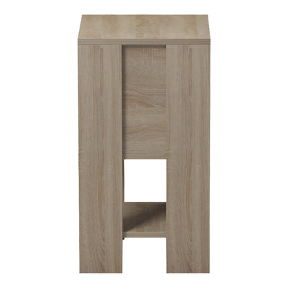 Κομοδίνο Reppo pakoworld sonoma 30x30x55εκ