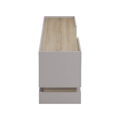 Έπιπλο τηλεόρασης Wendo pakoworld γκρι-sonoma 200x37x47εκ