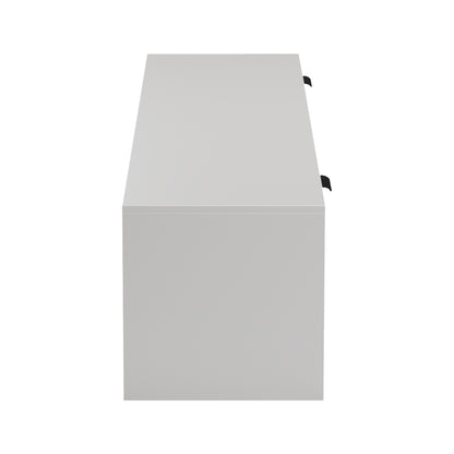 Έπιπλο τηλεόρασης Lemardo pakoworld λευκό 180x40x40εκ