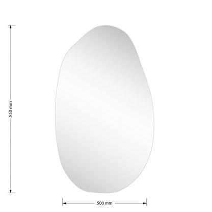 Καθρέπτης Frameless 2 pakoworld 50x1.2x85εκ