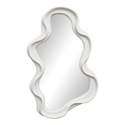 Καθρέπτης Liquid pakoworld pp σε λευκή απόχρωση 26x2.7x39εκ