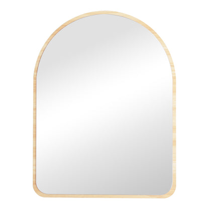 Καθρέπτης Selene pakoworld MDF σε φυσική απόχρωση 46x1.2x60 εκ