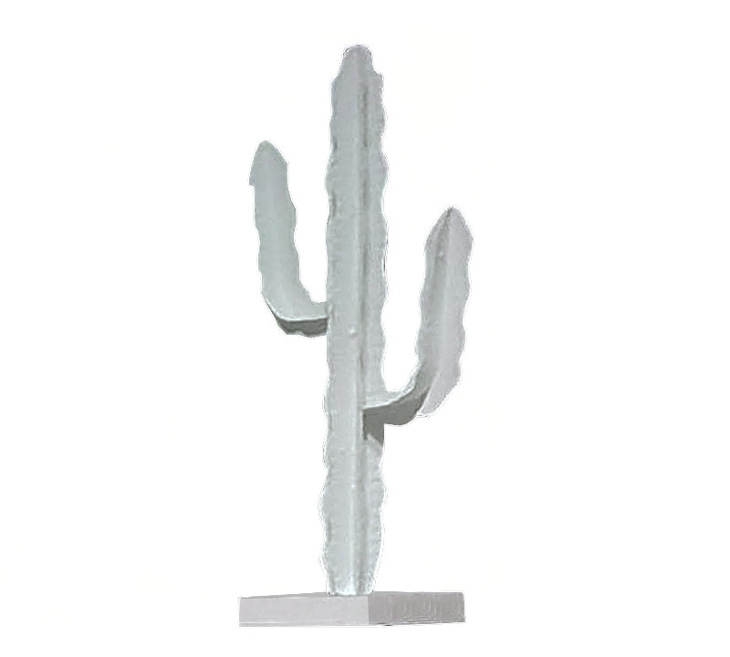 Διακοσμητικός κάκτος, εκρού χρ.,12x47.5cm