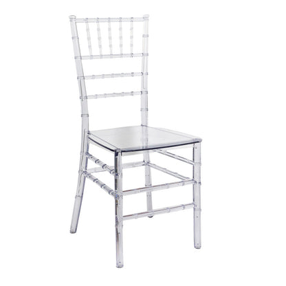 Καρέκλα Tiffany pakoworld διάφανο pc 38x38.5x88εκ