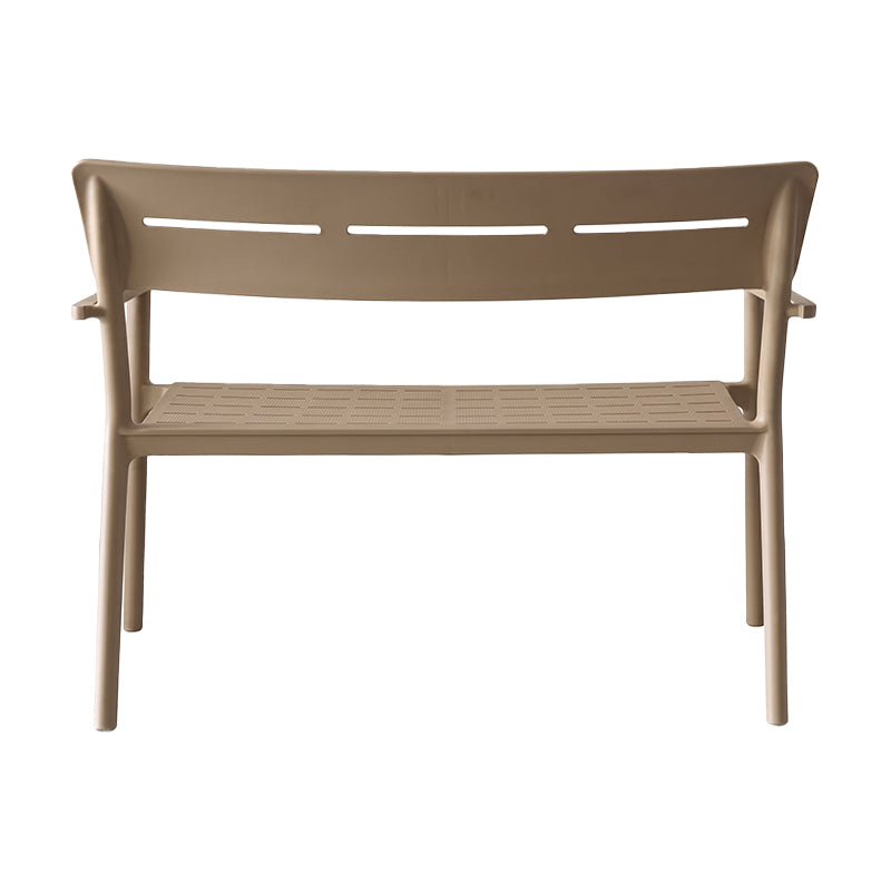 Παγκάκι διθέσιο Cadrin pakoworld cappuccino PP 117x60x83εκ