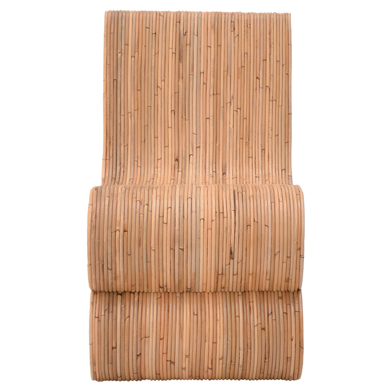Πολυθρόνα Favorsy pakoworld rattan σε φυσική απόχρωση 52x65x90εκ