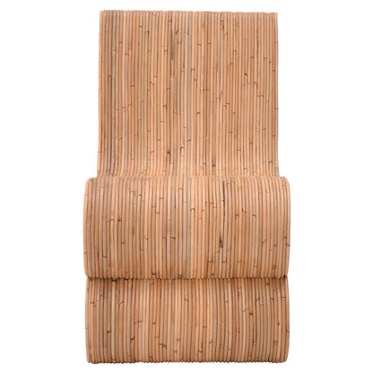 Πολυθρόνα Favorsy pakoworld rattan σε φυσική απόχρωση 52x65x90εκ