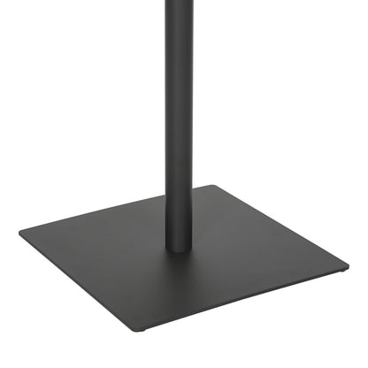 Τραπέζι Nerobian pakoworld mdf σε καρυδί απόχρωση 70x70x75εκ