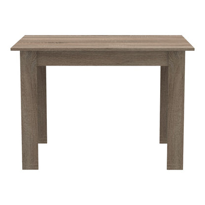 Τραπέζι Manka pakoworld σε sonoma truffle απόχρωση 110x80x77εκ