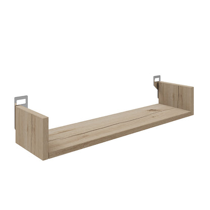 Ραφιέρα τοίχου Derva pakoworld σε oak απόχρωση 60x15x10cm