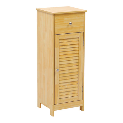 Ντουλάπι-στήλη Chesy pakoworld mdf σε φυσική απόχρωση 32x30x87εκ