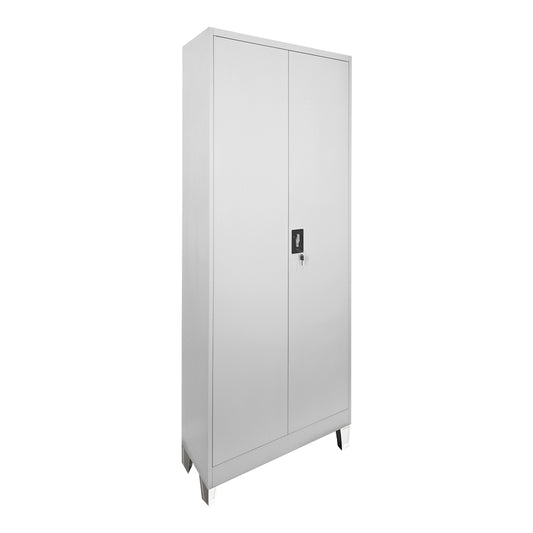 Μεταλλική ντουλάπα Ugren pakoworld σε ανοιχτό γκρι 70x40x190εκ