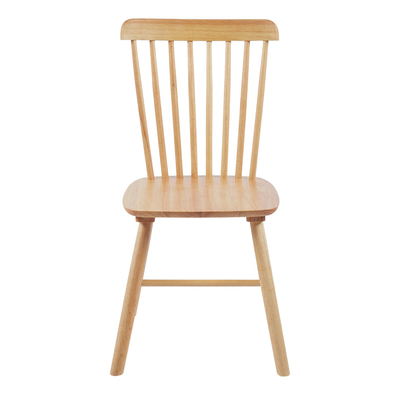 Καρέκλα Bristol pakoworld rubberwood σε φυσική απόχρωση 45x51x86εκ