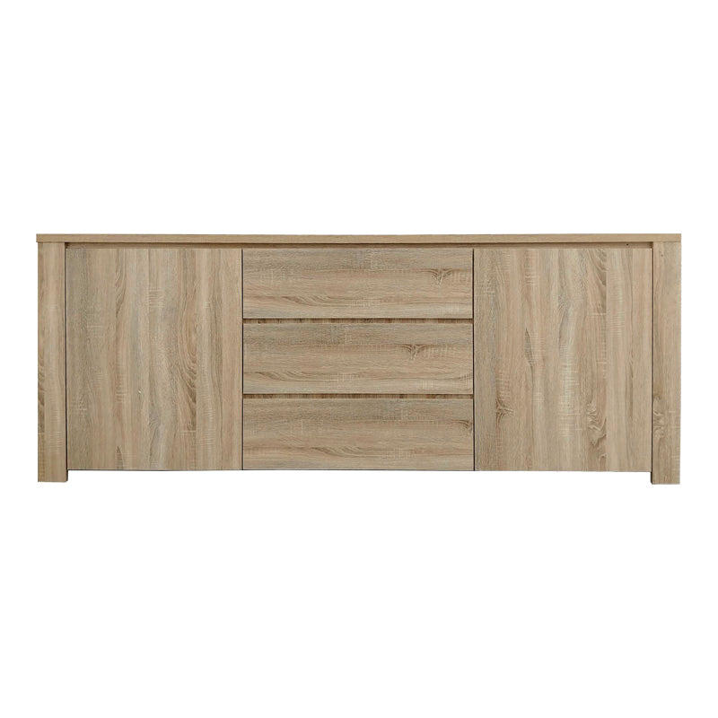 Μπουφές Kalya pakoworld σε sonoma απόχρωση 220x49x89.5εκ