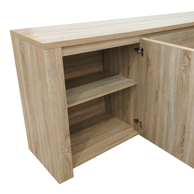 Μπουφές Kalya pakoworld σε sonoma απόχρωση 220x49x89.5εκ