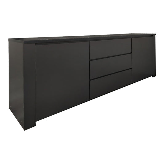 Μπουφές Kalya pakoworld σε ανθρακί απόχρωση 220x49x89.5εκ