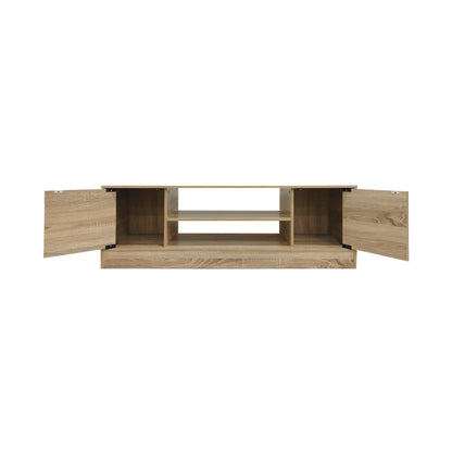 Έπιπλο τηλεόρασης Sasa pakoworld σε sonoma απόχρωση 120x35x41.5εκ